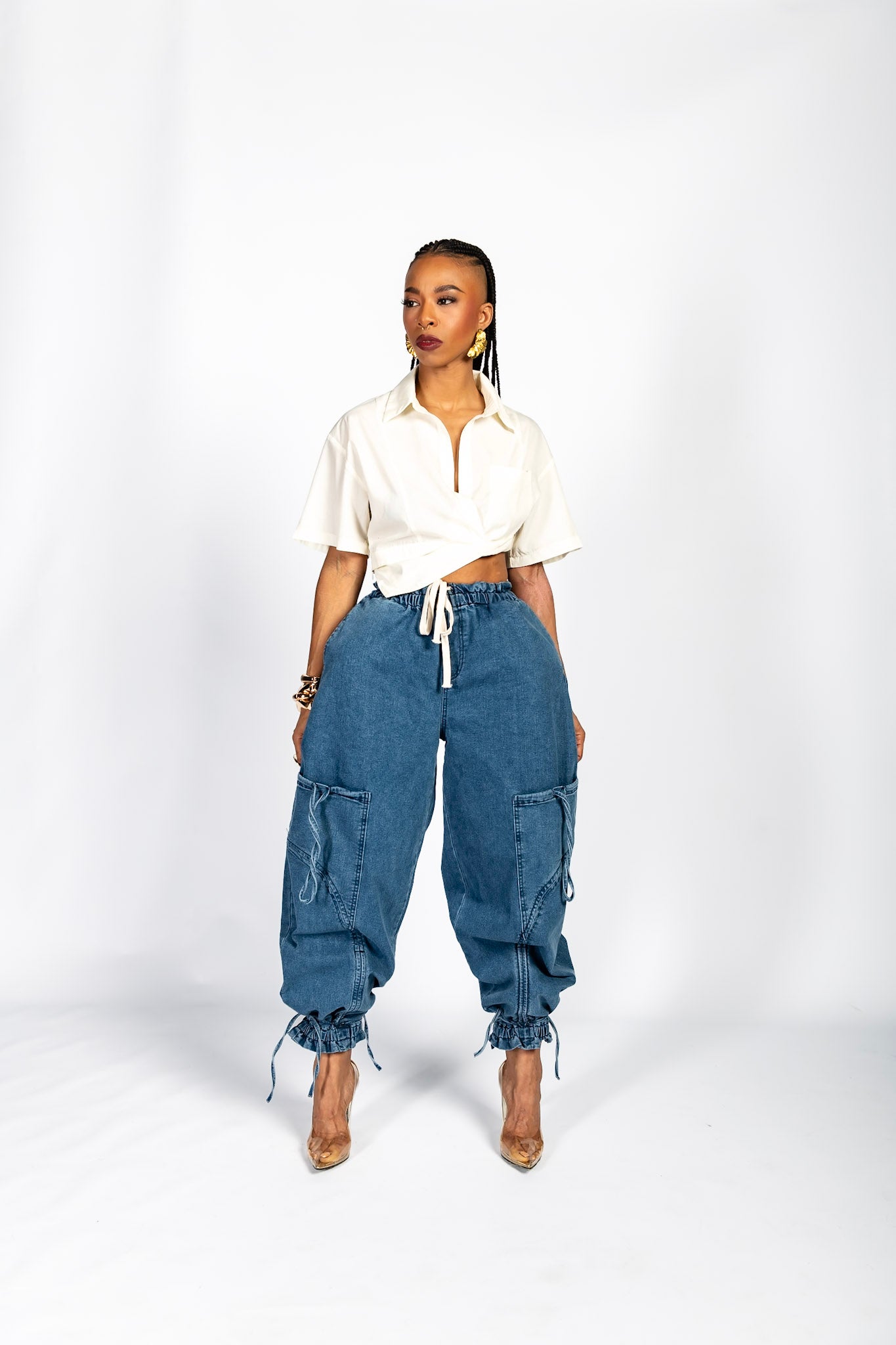 Reign Joggers in Blue