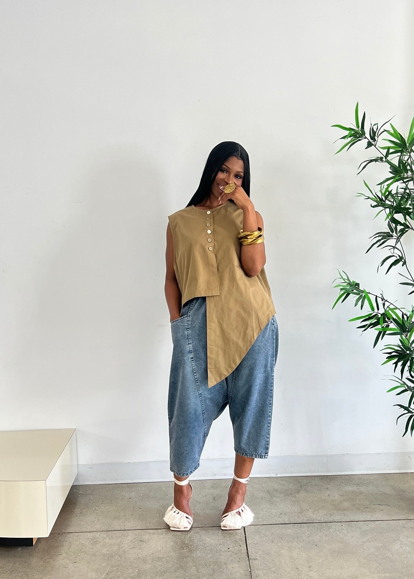 Luna Irregular Vest