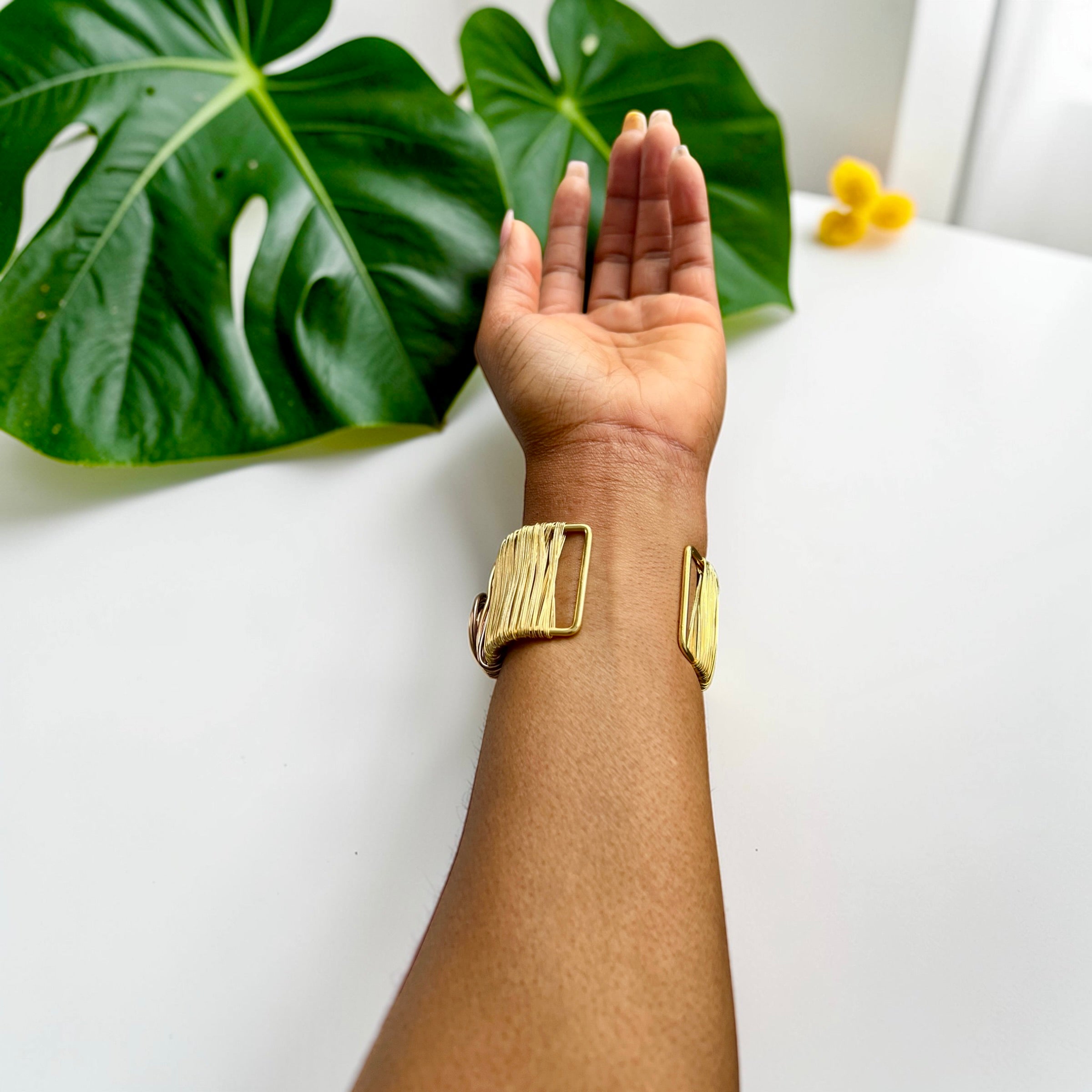 Anaia Bracelet in Gold and Black