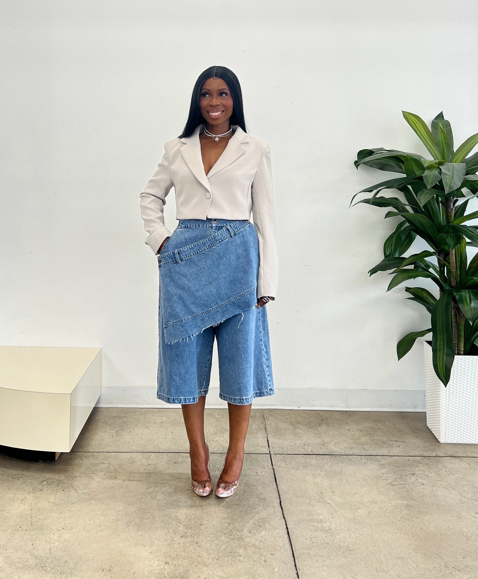 Axius Shorts in Denim