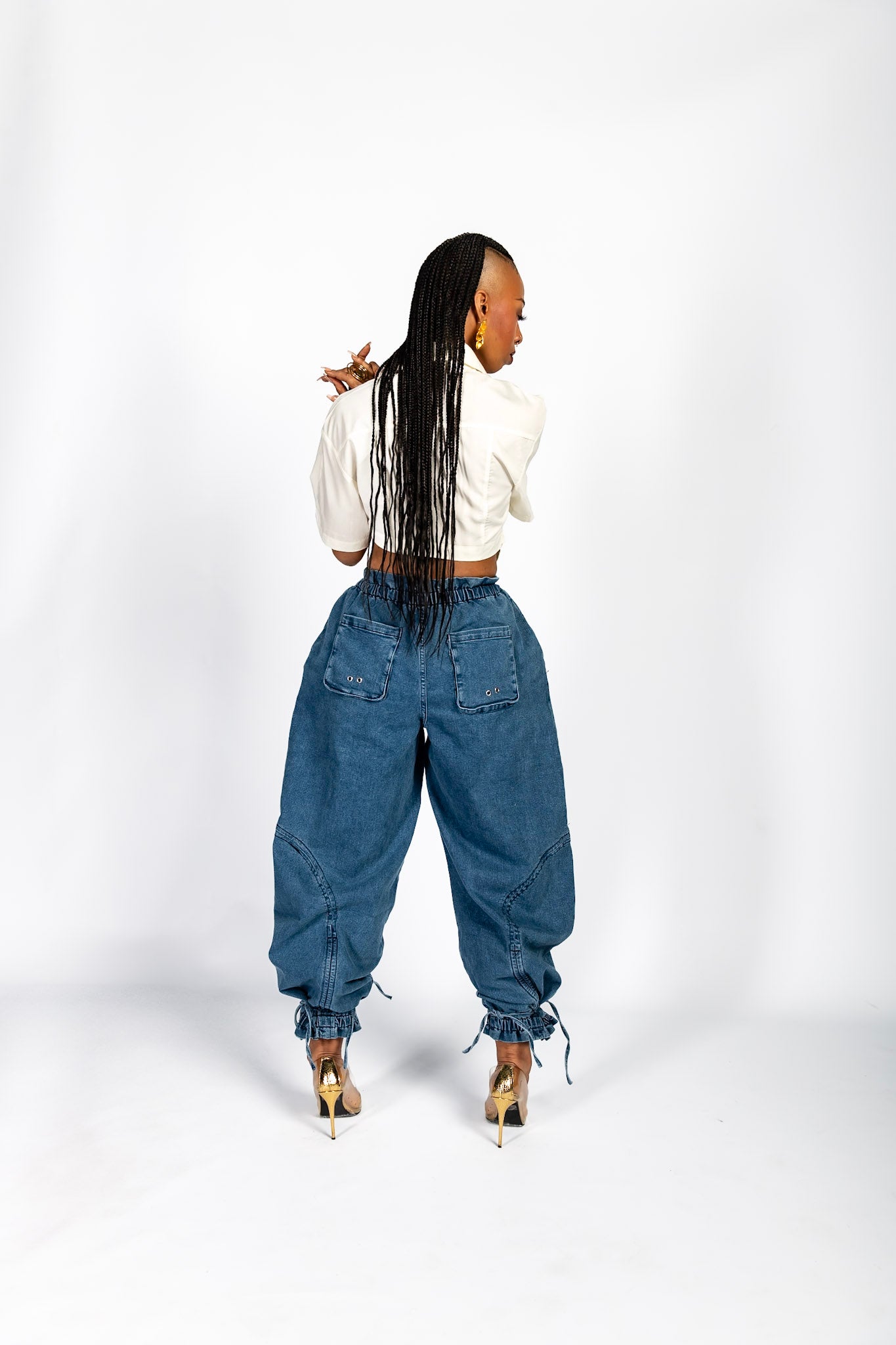 Reign Joggers in Blue