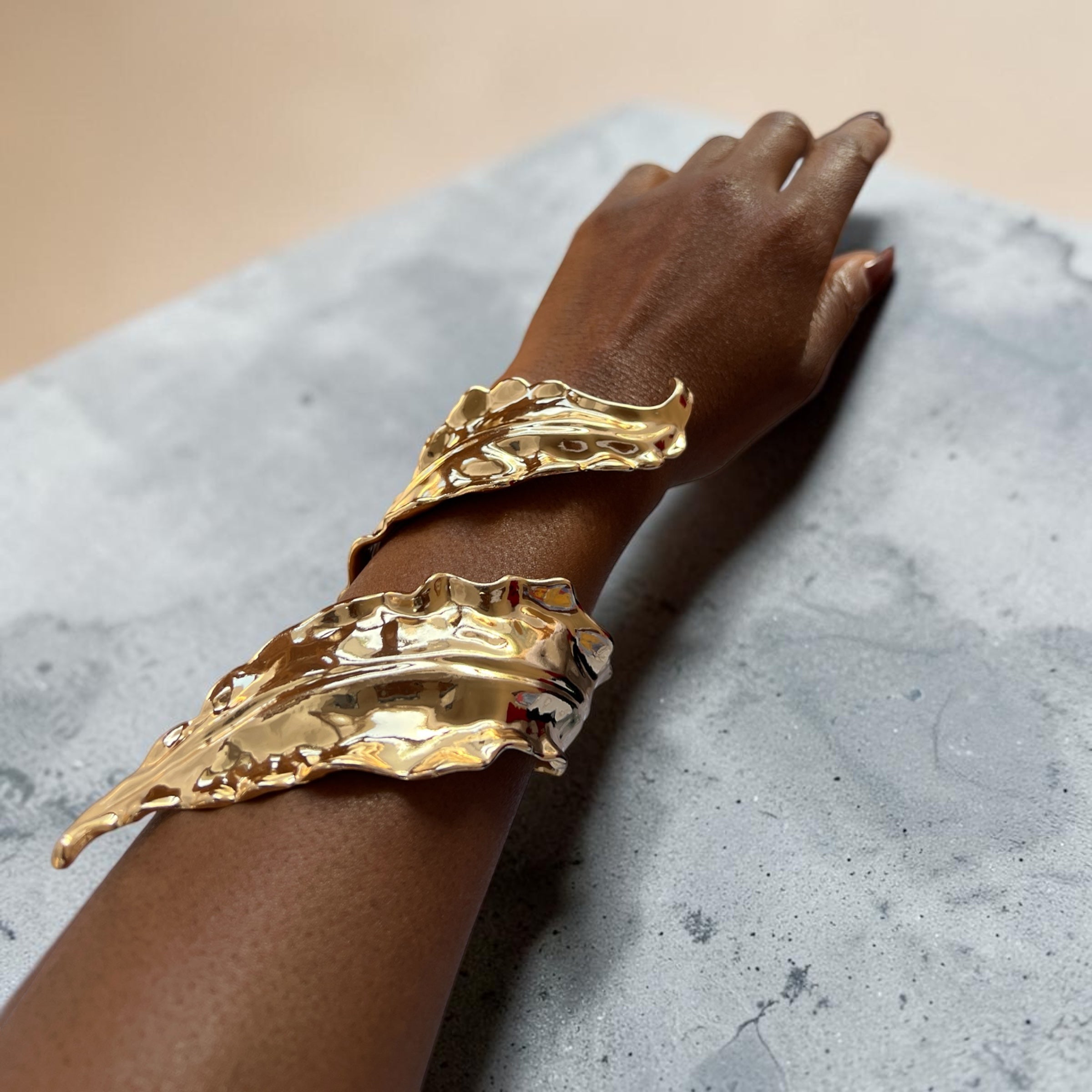 Eos Cuff Bracelet in Gold