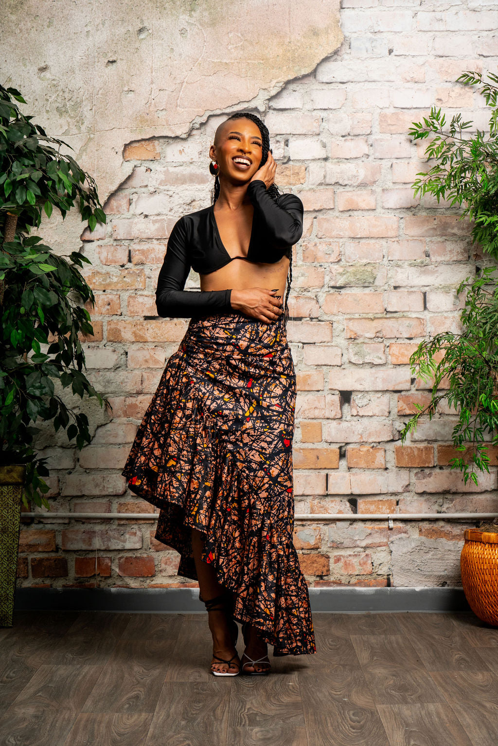 Shai Asymmetrical Skirt Pattern