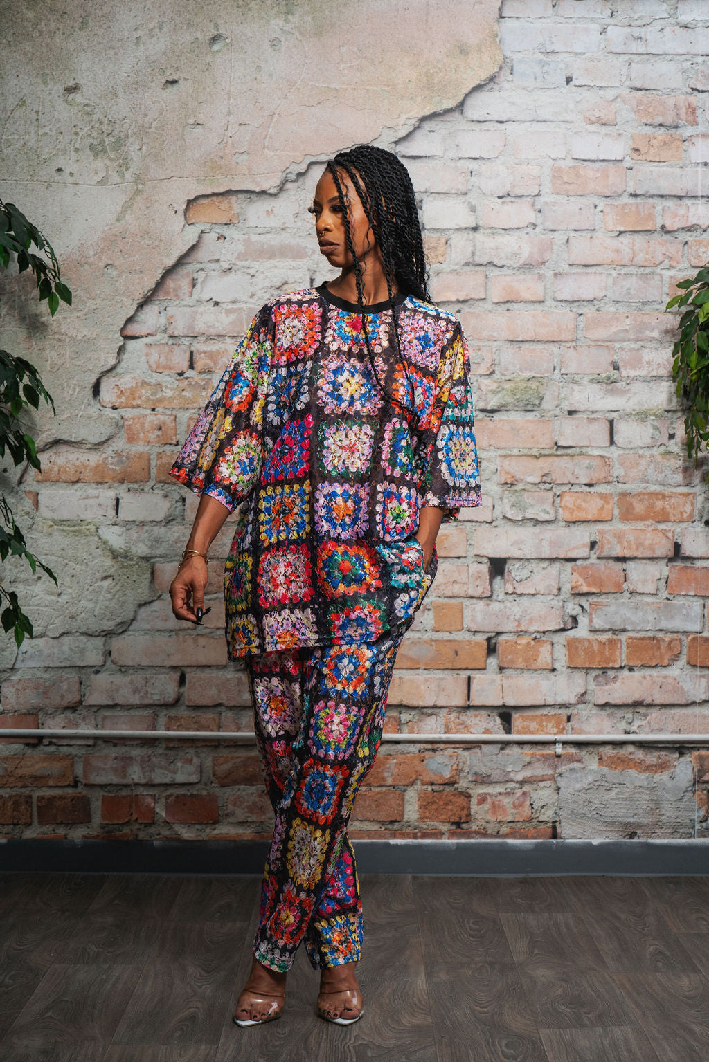 Two Piece Trouser Set