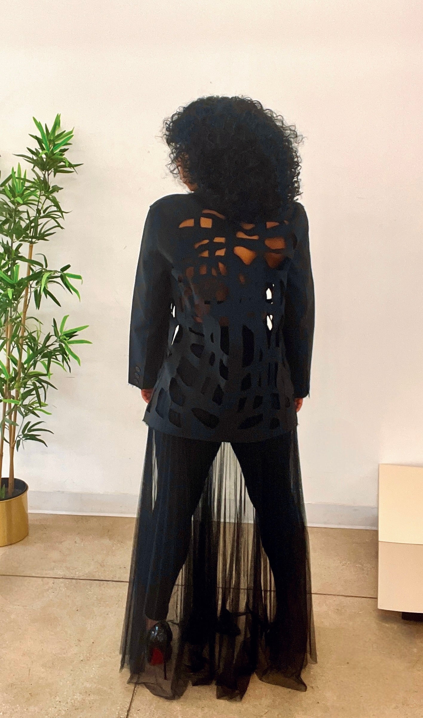 Navia Cut-Out Blazer