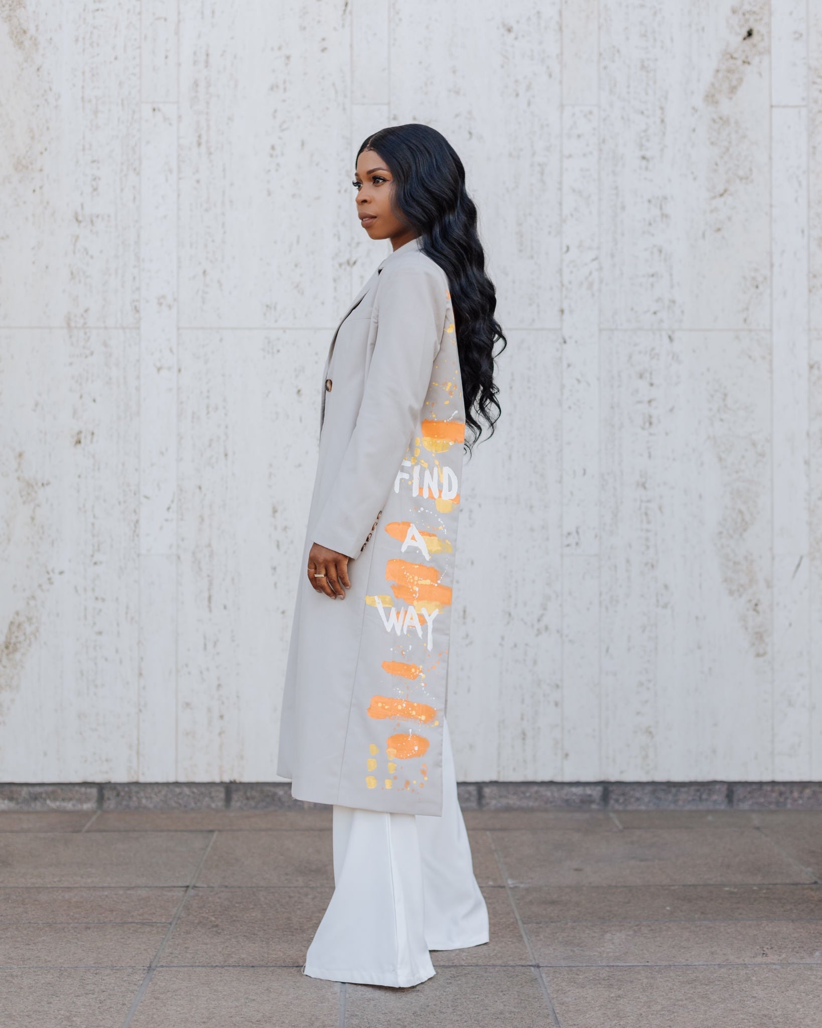 Find a Way Cut Out Blazer