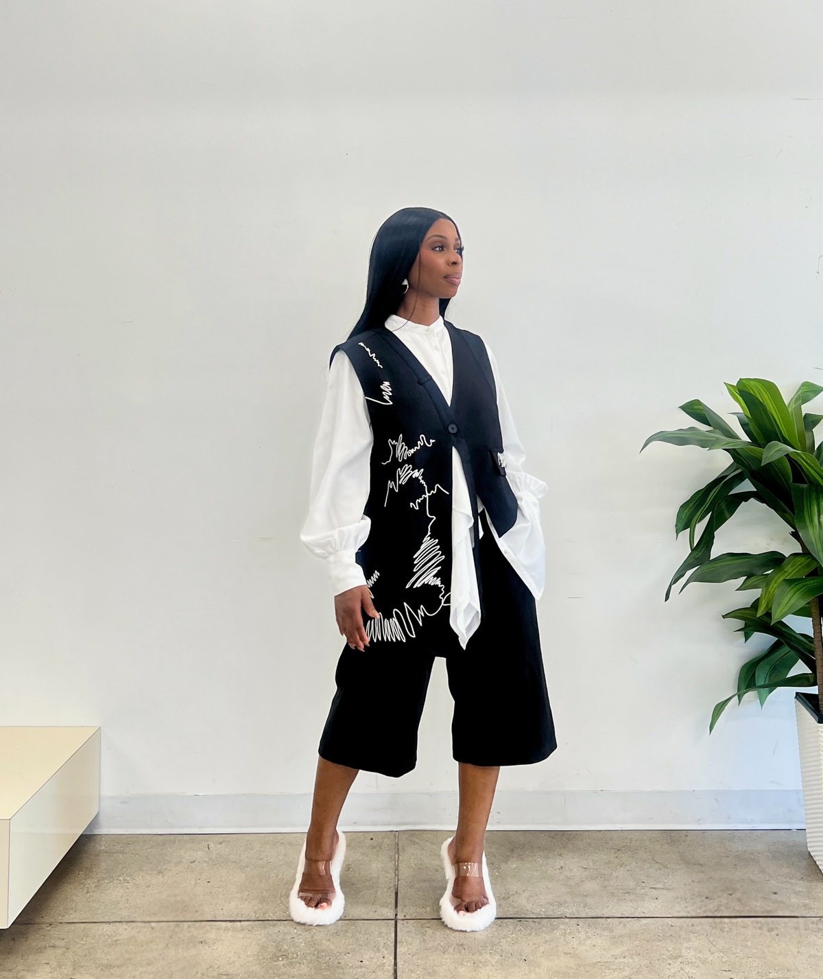 Sia Irregular Vest