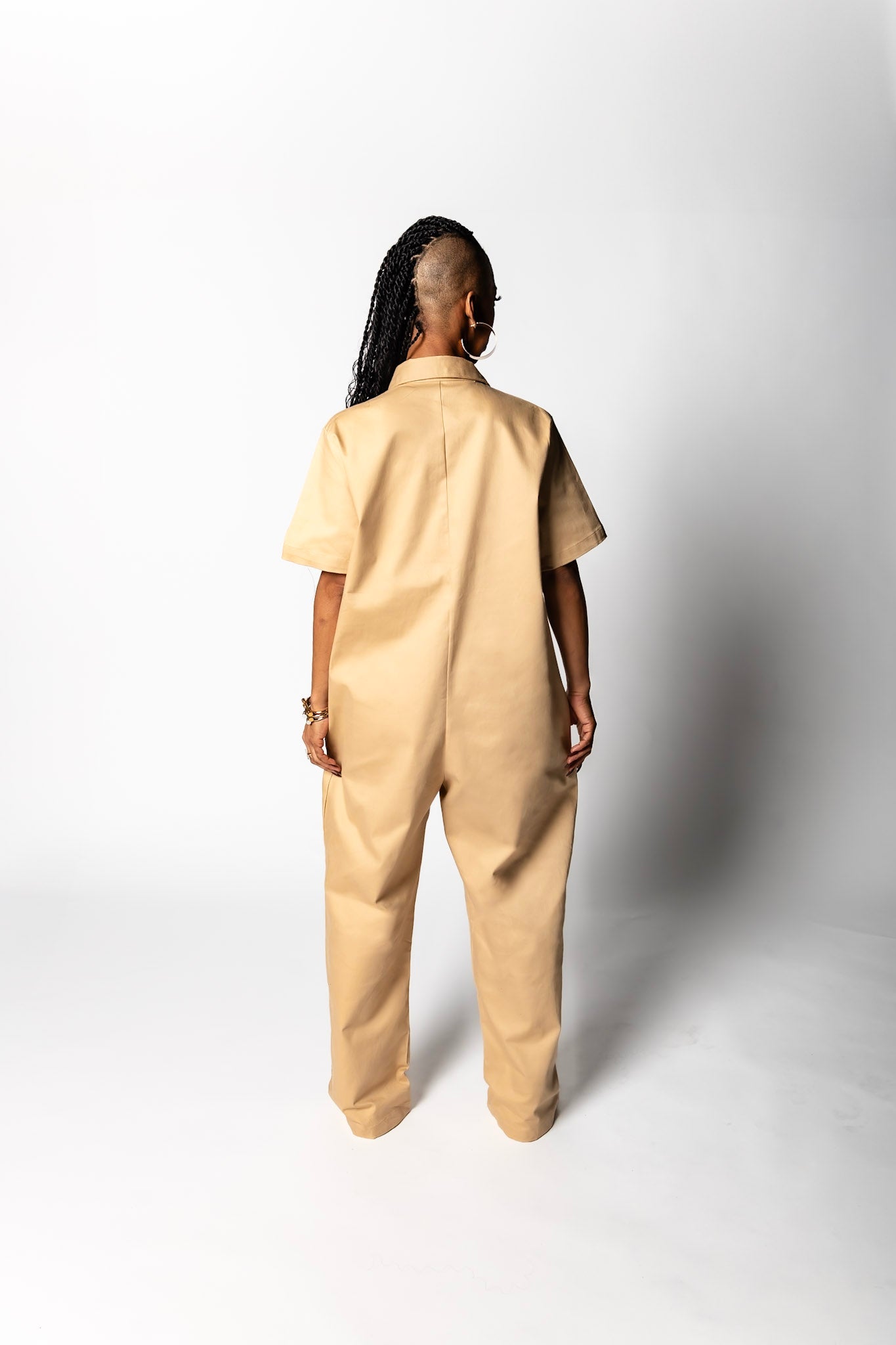 Xylo Jumpsuit in Khaki