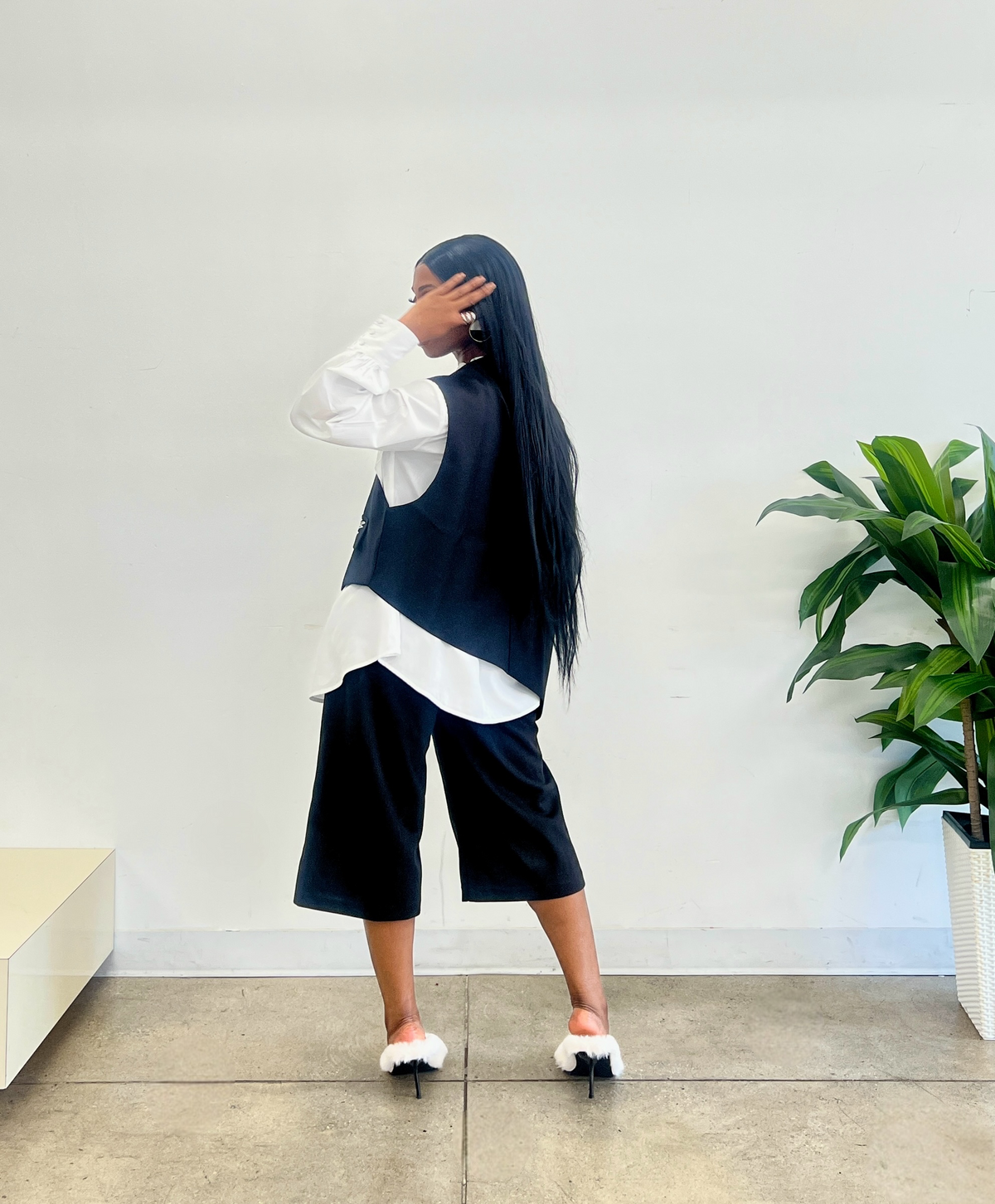 Sia Irregular Vest