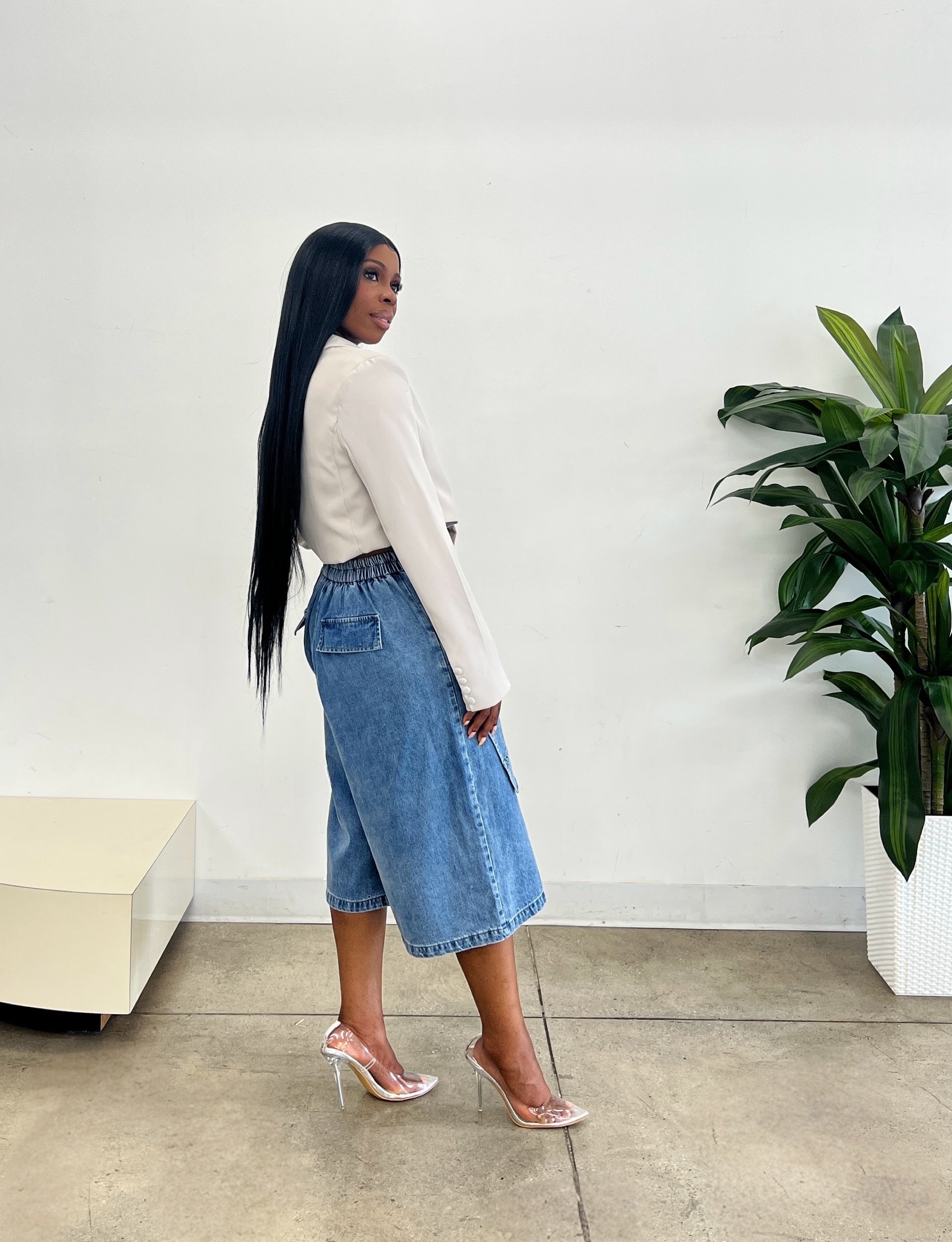 Axius Shorts in Denim