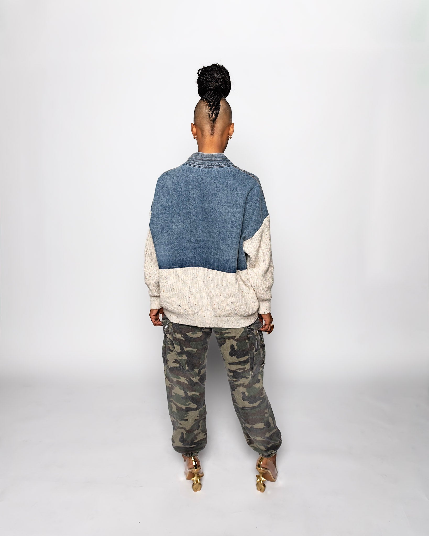 Kae Hybrid Denim Jacket