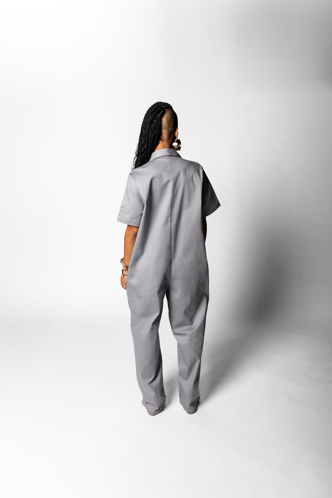 Xylo Jumpsuit in Gray