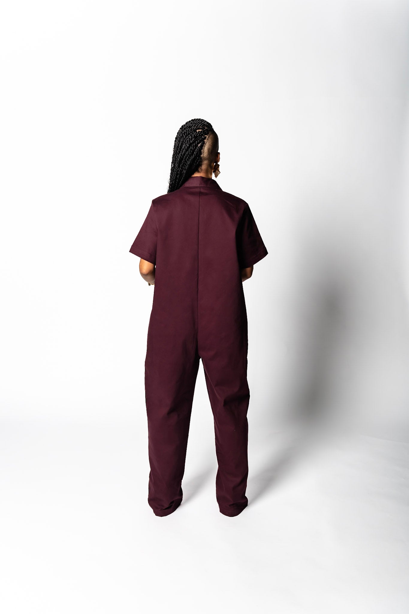 Xylo Jumpsuit in Plum