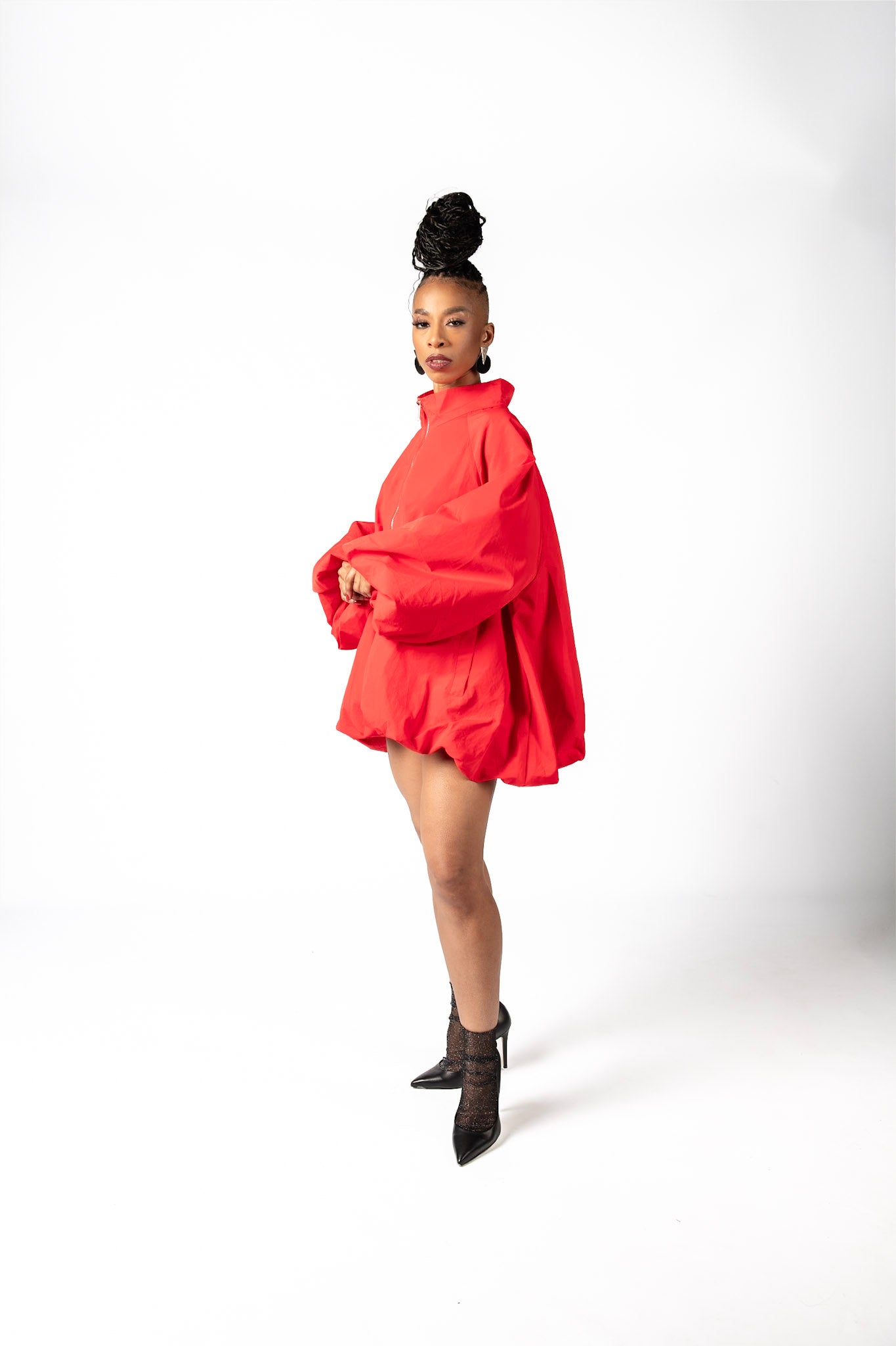 Lëna Lantern Sleeve Tunic