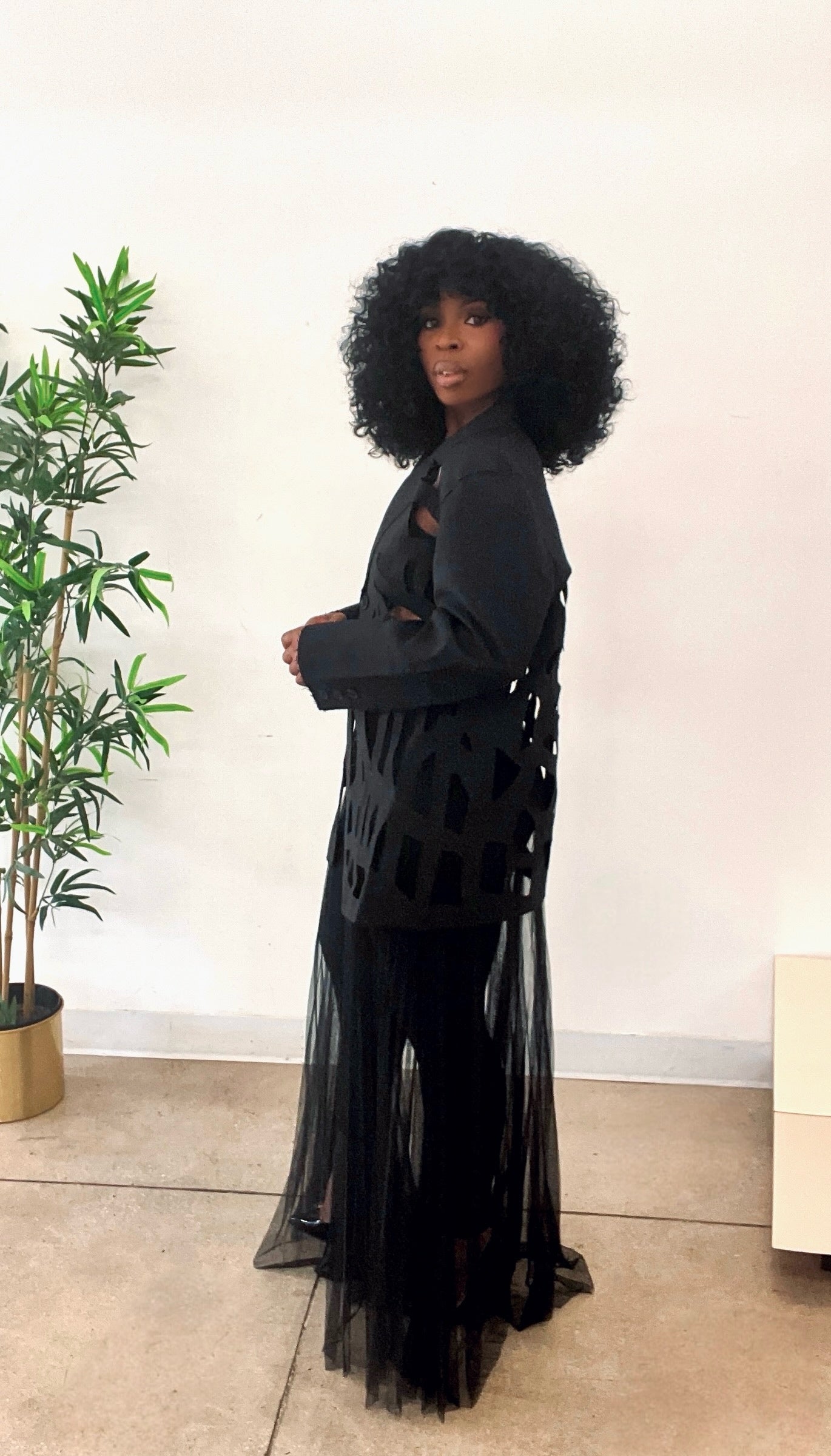 Navia Cut-Out Blazer