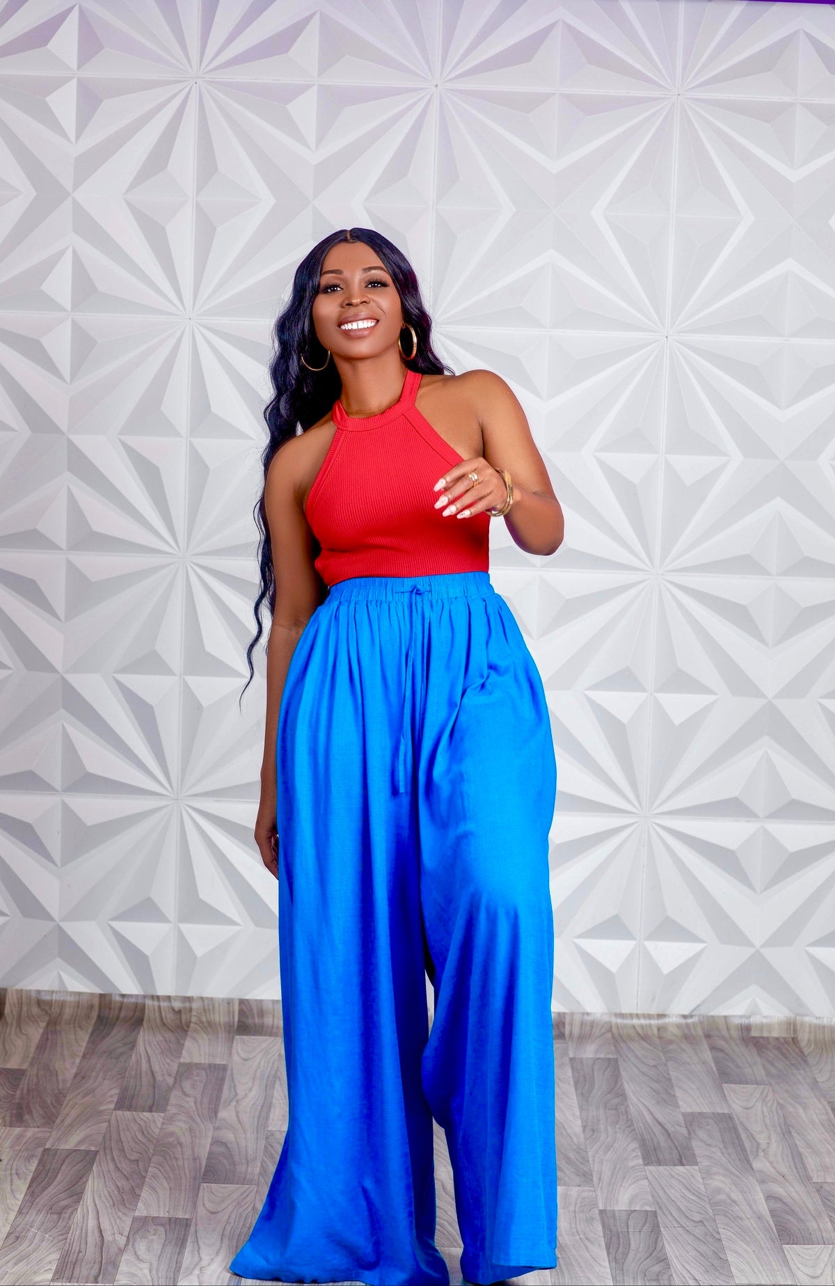OCEANS FLARE TROUSERS