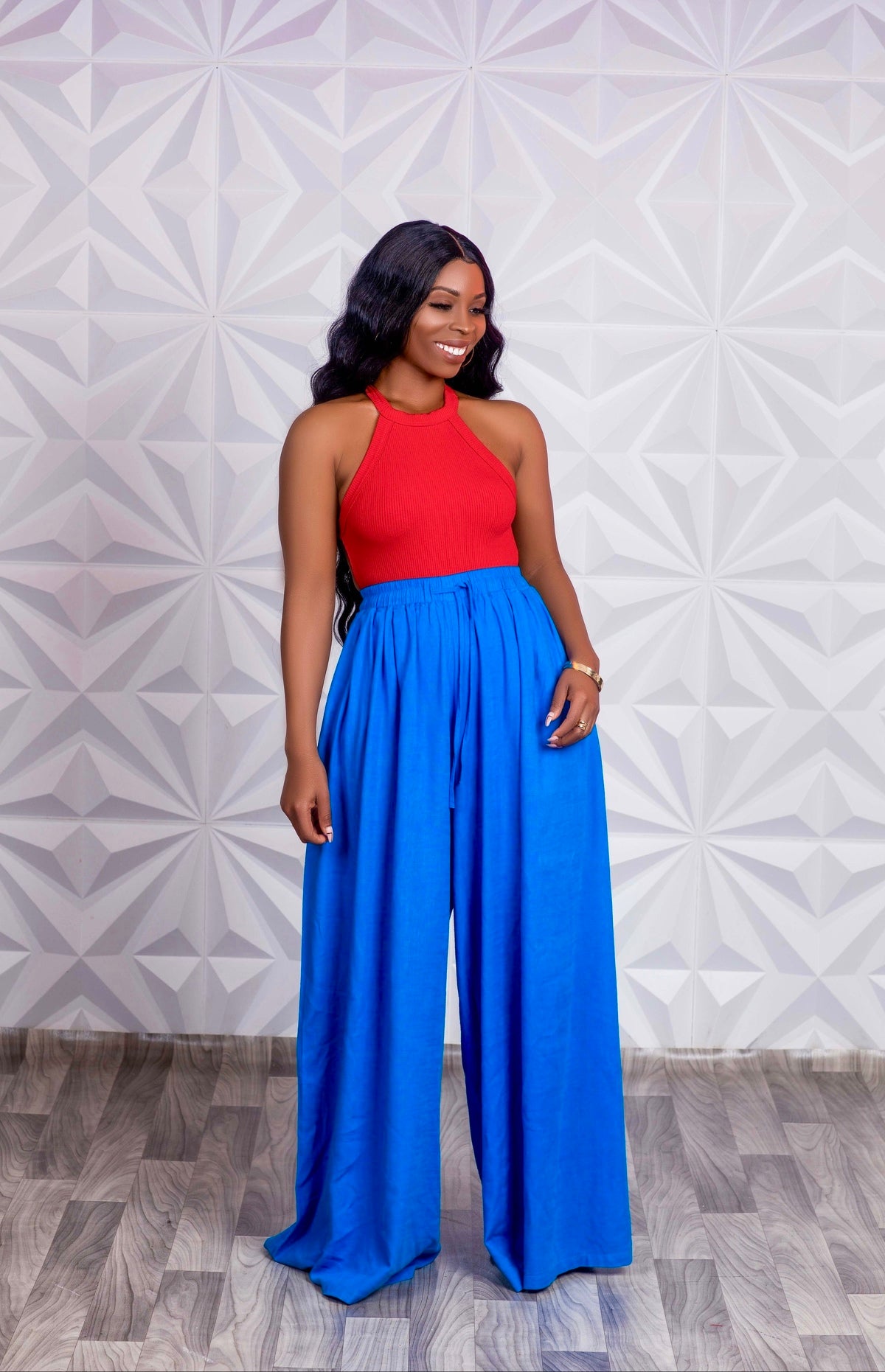 OCEANS FLARE TROUSERS